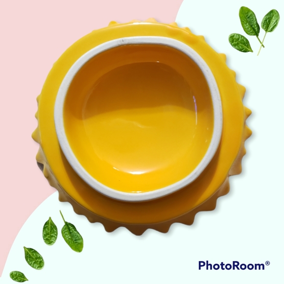 🆕️ Rae Dunn PRETTY MOM Sunflower🌻 Topper/Lid Canary Yellow 💛 Mug Cup - Picture 9 of 14